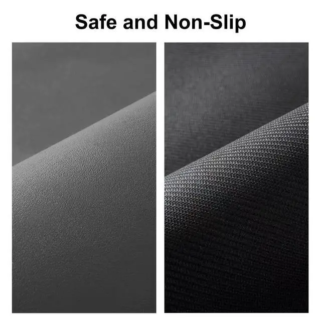 Alt view image 3 of 7 - Cat Food Mat for Pet Dog Feeting Mats, Cat Mat for Food and Water, Non-Slip Super Absorbent, with Multiple cat Heads Logo18.1 x 11.8 inches, Dark Grey