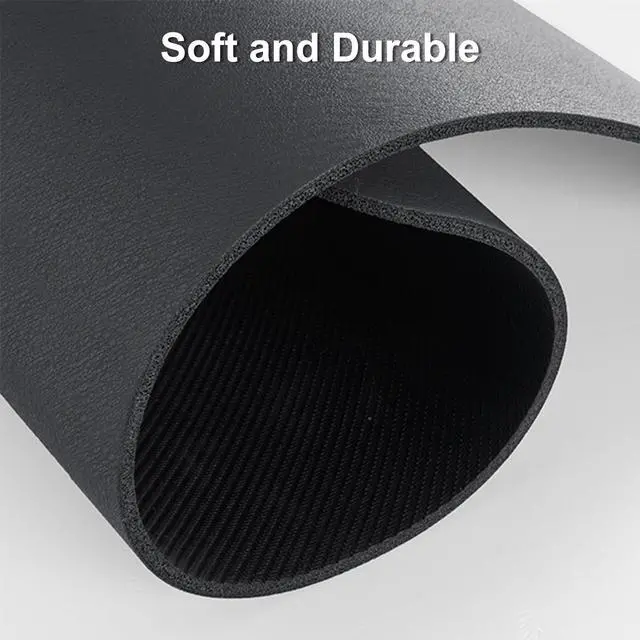 Alt view image 4 of 7 - Cat Food Mat for Pet Dog Feeting Mats, Cat Mat for Food and Water, Non-Slip Super Absorbent, with Multiple cat Heads Logo18.1 x 11.8 inches, Dark Grey