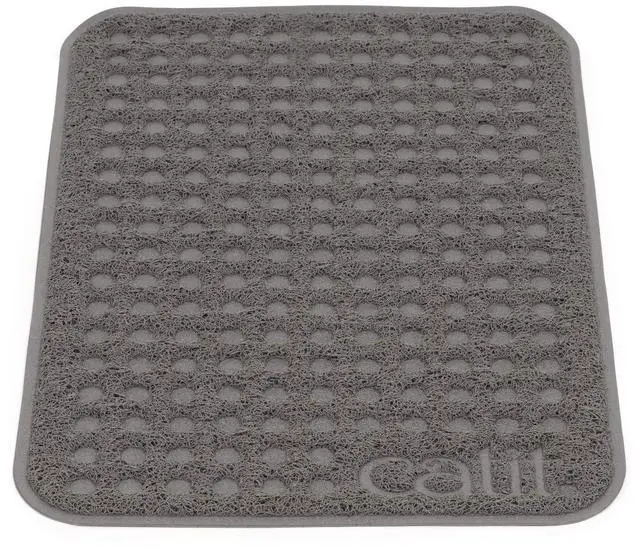 Main image of Cat Litter Mat Rectangle Non-Slip Litter Trapping Mat Soft & Comfortable, Easy to Clean for All Cat Litter Types Small