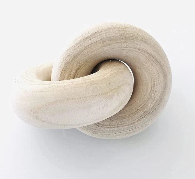 Main image of Coffee Table Decor Book Shelf Decor Accents Home Decor Console Table Decorative Items Living Room Wood Knot Decor Chain Link Decorations Beige
