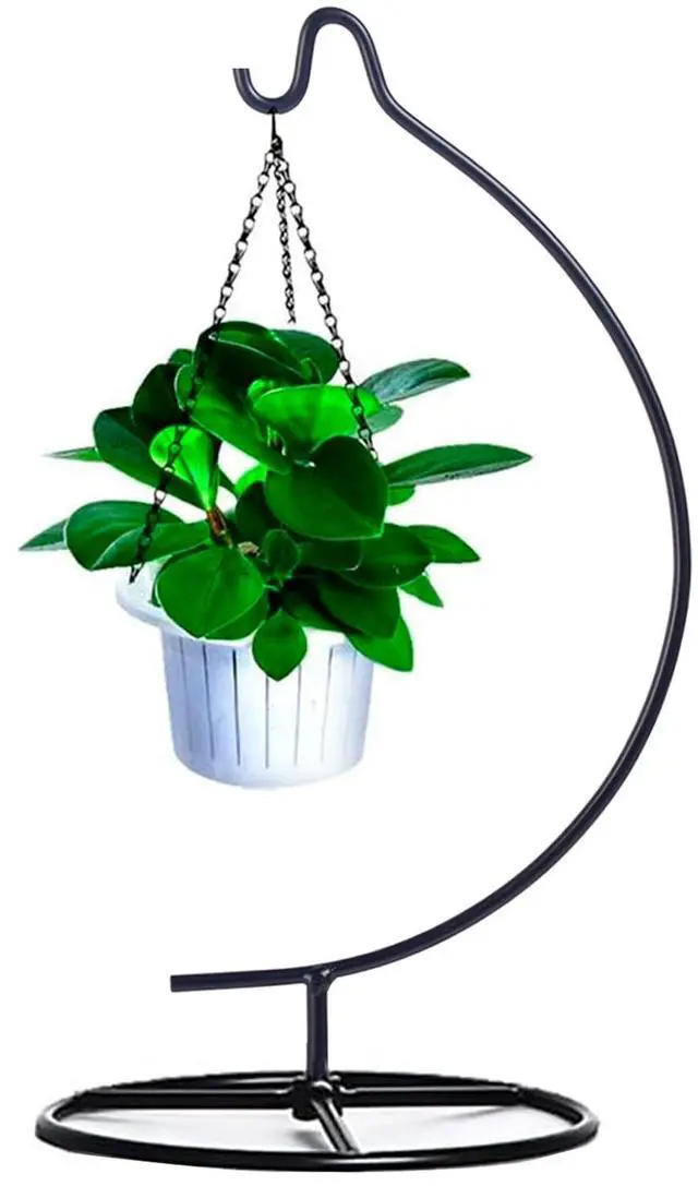 Alt view image 4 of 7 - Ornament Display Stand, Holder Ornament Hanger Stands Glass Ball Ornament Holder Ornament Stands for Hanging Plants, Hanging Terrarium Stand for Christmas Wedding Ornament, Home Office Decor