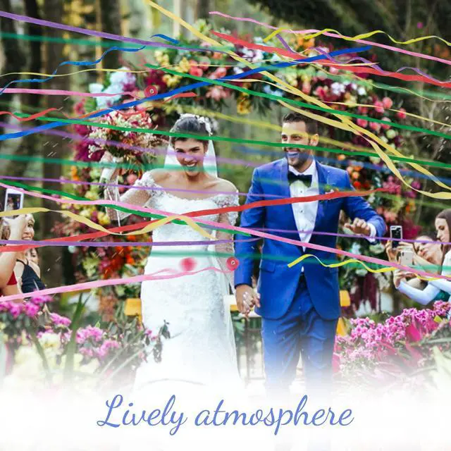 Alt view image 6 of 7 - No Mess Streamers,12Pack Colorful No Mess Confetti Poppers,Party Poppers for Birthday,Wedding,Celebrations,School Opening,Graduation,Retirement Party