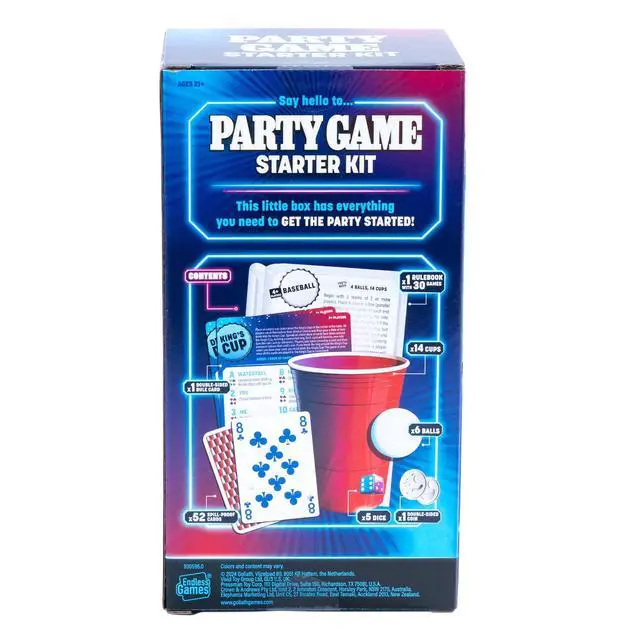 Alt view image 5 of 7 - Endless Games Party Game Starter Kit 30 Fun Game Night Games & Supplies for Adults | 2+ Players | Includes Cups, Dice, and Cards | Ages 21+