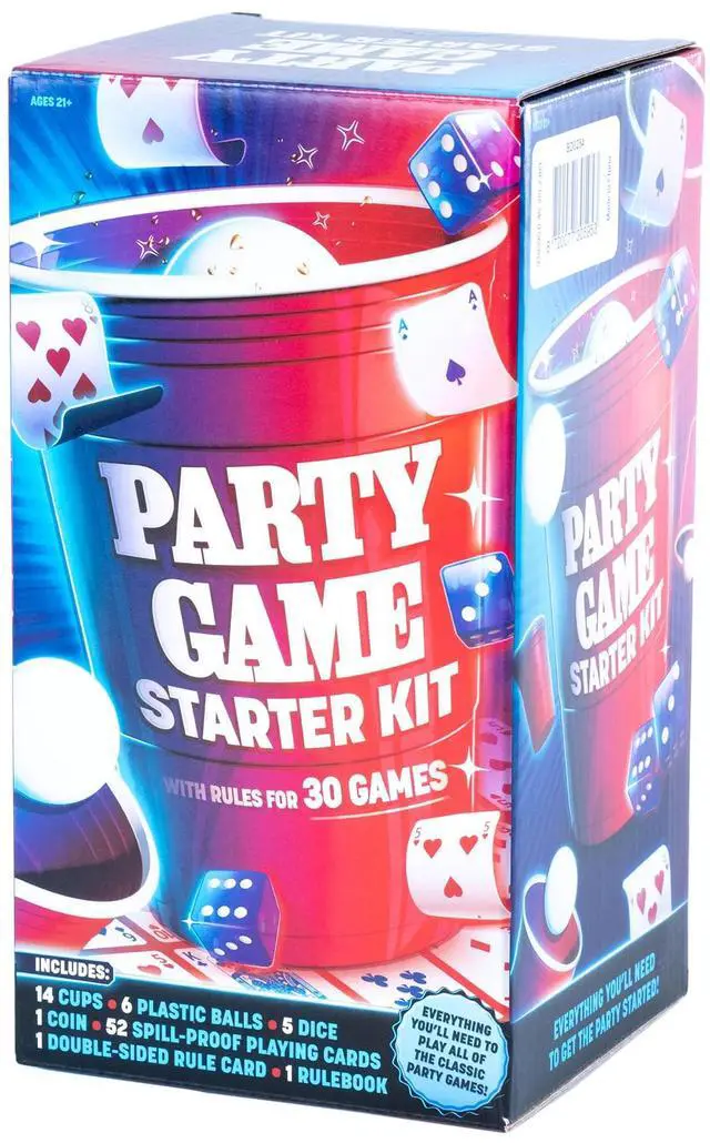Alt view image 7 of 7 - Endless Games Party Game Starter Kit 30 Fun Game Night Games & Supplies for Adults | 2+ Players | Includes Cups, Dice, and Cards | Ages 21+