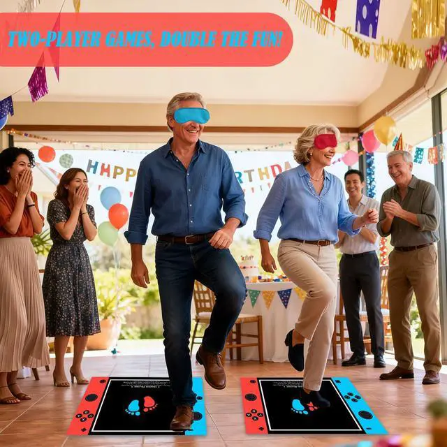Alt view image 4 of 6 - Party Games, Blindfold 60-Second Challenge Party Game for Kids Adults, Indoor Outdoor Group Activity, Game Controller Birthday Party Supplies Decorations, Funny Game for Birthday Retirement