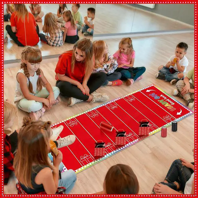 Alt view image 6 of 7 - Party Can Rolling Game Props Fun Graduation Party Games Roll The Can Challenge Raffle Set for Graduation & Birthday Parties Family Gatherings, Team Building, Outdoor Events