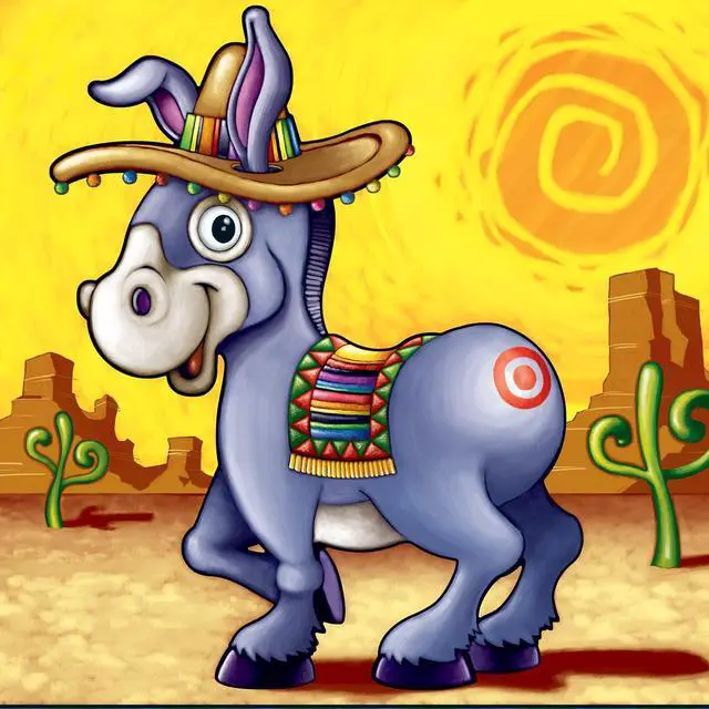 Alt view image 2 of 3 - Donkey Game (mask & 12 tails included) Party Accessory (1 count) (1/Pkg)