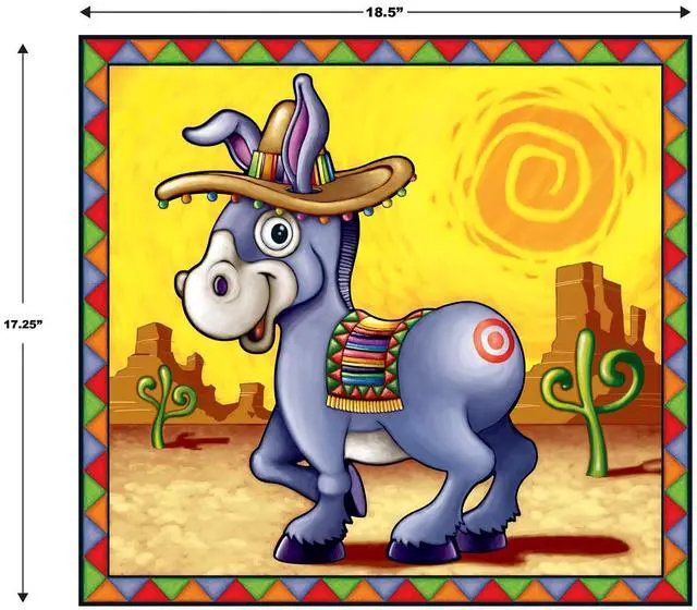 Alt view image 3 of 3 - Donkey Game (mask & 12 tails included) Party Accessory (1 count) (1/Pkg)