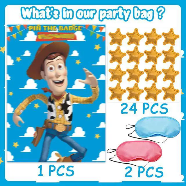 Alt view image 2 of 5 - Elegant Birthday Decorations, The Badge Party Game Large Poster for Adult Theme Party Decorations Supplies