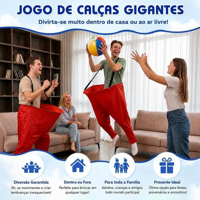 Alt view image 6 of 7 - 2 Pcs Granny Pants Yard Game with Suspenders, 16 Bouncy Balls & 2 Pumps - Hilarious Outdoor Party Game for Adults, Kids, Family Reunions & Field Days