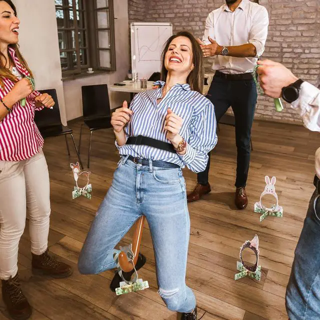 Alt view image 5 of 7 - 12 Pcs Funny Tail Game Bridal Shower Party Games Funny Family Night Activities for Adults Outdoors Indoors Bachelorette Baby Shower Birthday Party Supplies