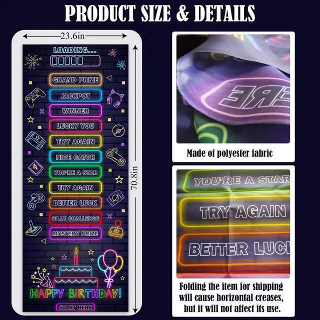 Alt view image 2 of 7 - Party Games, Can Rolling Party Game for Kids Adults, Indoor Outdoor Group Activity, Game Controller Birthday Party Supplies Decorations, Funny Game for Birthday Retirement