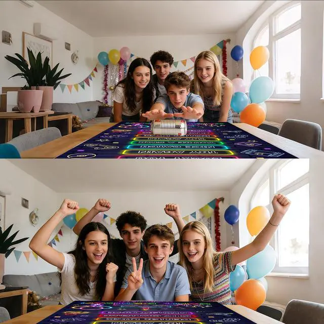 Alt view image 5 of 7 - Party Games, Can Rolling Party Game for Kids Adults, Indoor Outdoor Group Activity, Game Controller Birthday Party Supplies Decorations, Funny Game for Birthday Retirement