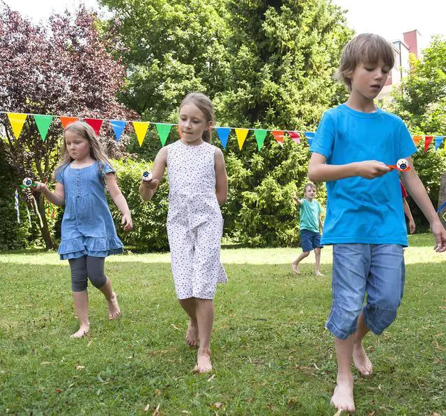 Alt view image 7 of 7 - 24 Packs Halloween Game Eyeball Spoon Relay Race Toy Set- Indoor Outdoor Party Supplies Decorations