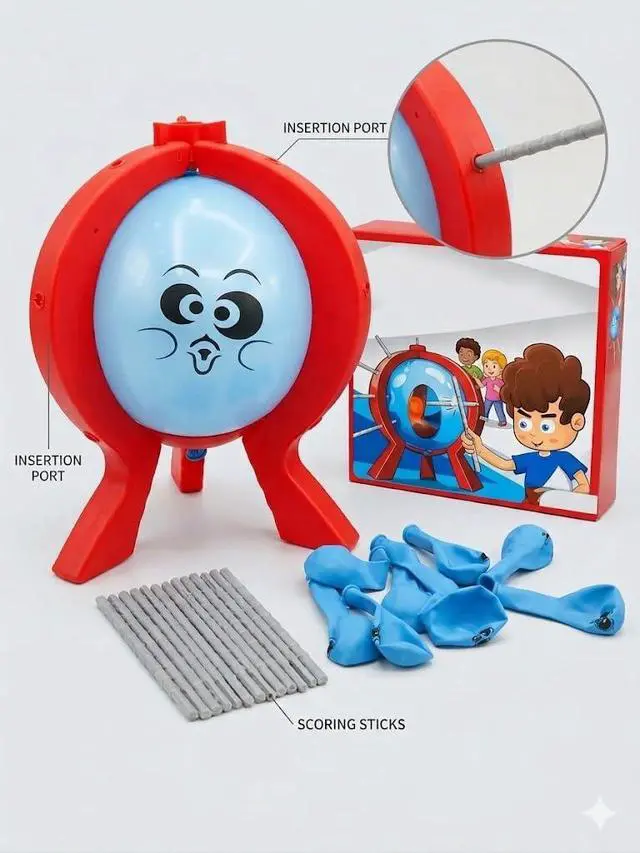 Alt view image 5 of 7 - Balloon Blast Pro Tabletop Popping Board Game for Teens and Adults