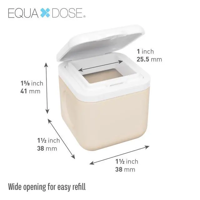 Alt view image 2 of 3 - Magnetic Silicone Storage Container, Fridge-Mountable, Cream