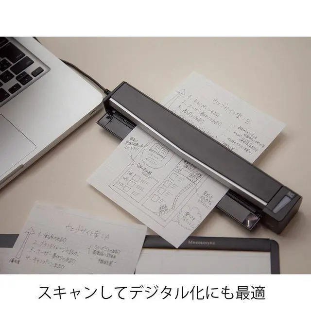 Alt view image 6 of 7 - Mnemosyne Padfolio Notebook, A4, 8.27" x 11.69", Premium Black Folder With Grid Notepad, Includes 5+ Pockets, Pen Holder, & Elastic Closure, Made in Japan