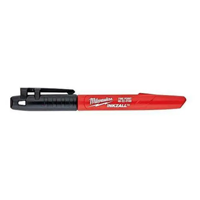 Alt view image 3 of 7 - 48-22-3104 Inkzall Point Marker, Fine, Black, 4-Pack