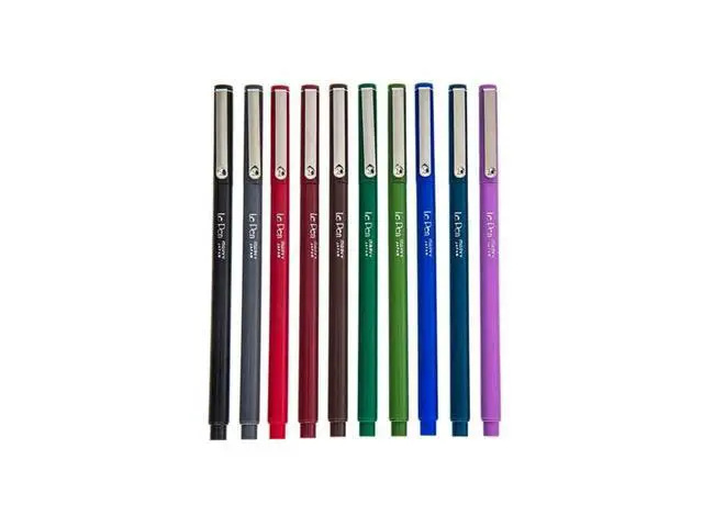 Alt view image 2 of 2 - Uchida Of America 4300-10B 10-Piece 0.3 Point Size Le Pen Drawing Pen Set