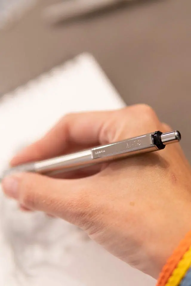 Alt view image 7 of 7 - Premium Steel Writing Set, PM-701 Permanent Marker, F-701 Ballpoint Pen, M-701 Mechanical Pencil, Ideal for Tactical Use, Great for Gift Giving, 3-Pack (11213)