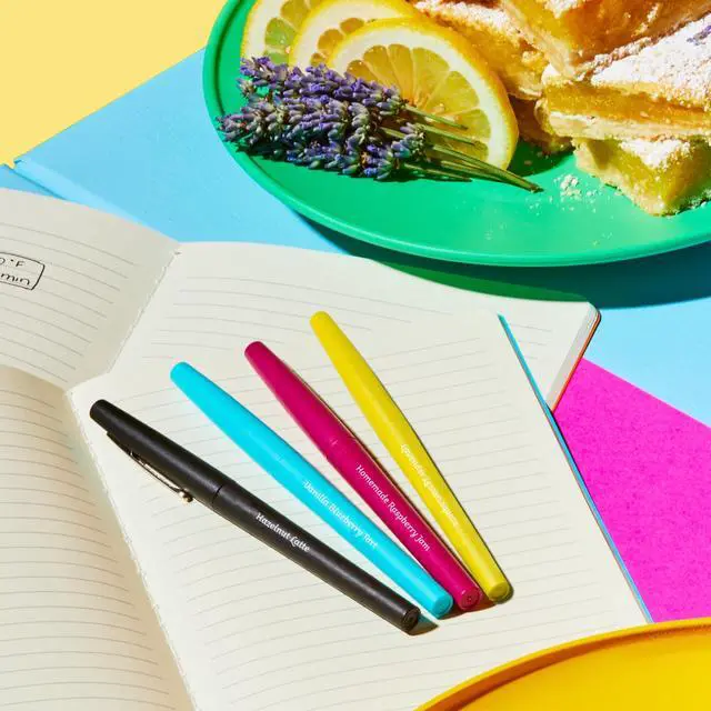 Alt view image 6 of 7 - Flair Sunday Brunch Scented Felt Tip Pens, Medium Point (0.7mm), 16 Count - For Journaling, Writing, Note-Taking, Fun Teacher Supplies