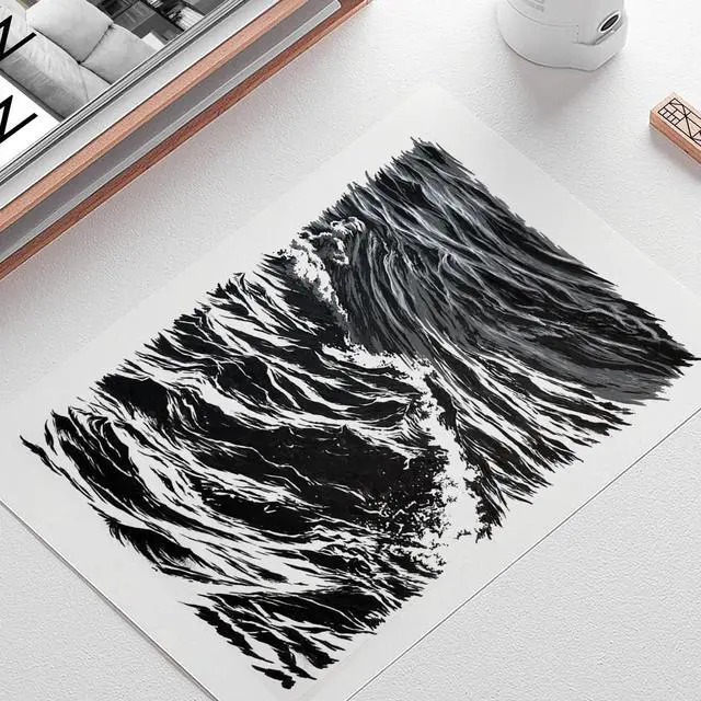 Alt view image 6 of 7 - 5 Pack Black Acrylic Ink Pens for Drawing, Fine Point Black Gel Pens, Brush Tip MarkersDual-Tip Opaque Acrylic Markers for Highlighting Drawing, Sketching, Illustration, Card Making