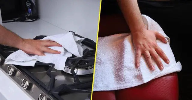 Alt view image 3 of 7 - Terry Bar Mop Towels (Value Pack of 30) Size 16"x19" Absorbent and Durable, Multipurpose Cleaning Rags, Cotton Cleaning Towels, Terry Cloth Rags, Reusable Shop Rags (White)
