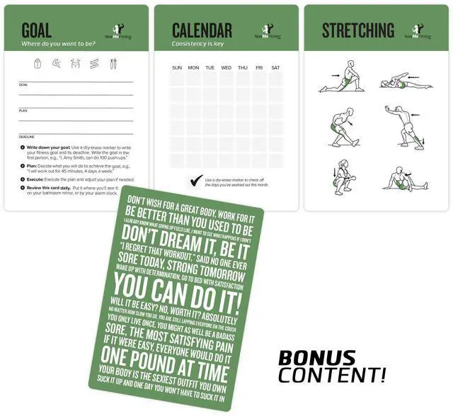 Alt view image 6 of 7 - Resistance Bands Workout Cards, Instructional Fitness Deck for Women & Men, Beginner Fitness Guide to Training Exercises at Home or Gym