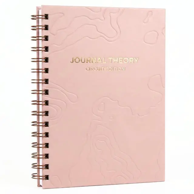 Main image of Workout Logbook & Journal - Brand New 2026 - Mind & Body Fitness Planner for Men & Women - Track your progress, take notes, and more - Full Spread (Pink)
