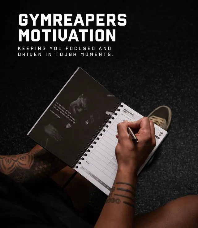 Alt view image 5 of 7 - Workout Journal For Men & Women Fitness Journal To Track Weight Loss, Muscle Gain, Gym Exercise & Bodybuilding Progress Fitness Planner Log Book With Calendar To Achieve Wellness Goals