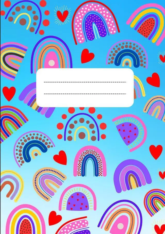 Main image of Half Lined Half Blank Exercise Book A4: 100 Pages (Half Lined Half Blank) - Exercise Book for Any Drawing or Writing Activities - A4 Size: 8.27 x 11.69 in (21 x 29.7 cm)