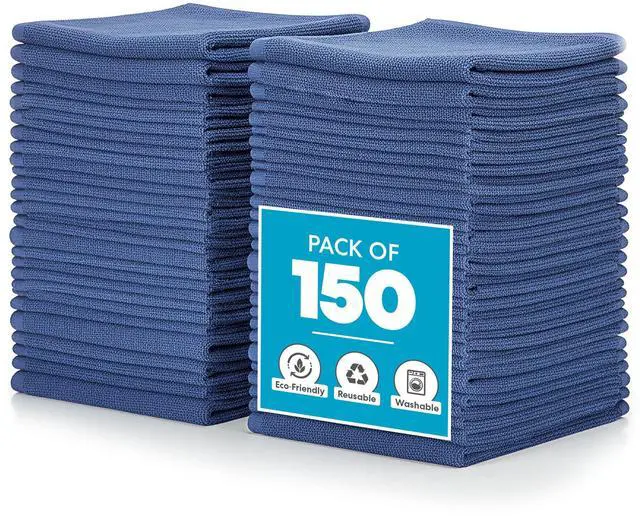 Main image of 79186 Shop Towels 14"x12", Pack of 150, Blue