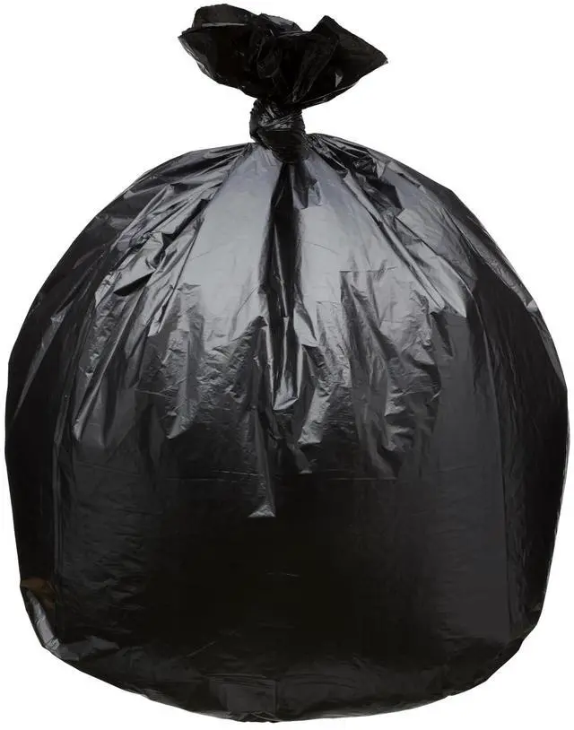 Main image of 45 Gallon Garbage Trash Bag 40X46" 1.5 Mil Black 100 Count Can Liner Bulk 40 Gallon 41 Gallon 42 Gallon 43 Gallon 44 Gallon Made in USA