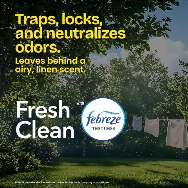 Alt view image 3 of 7 - ForceFlex MaxStrength Kitchen Trash Bags, Rip and Tear Resistant, Fresh Clean Scented Large Garbage Bags, Odor Control, Febreze Freshness, 20 Gallon Trash Bags, 80 Count