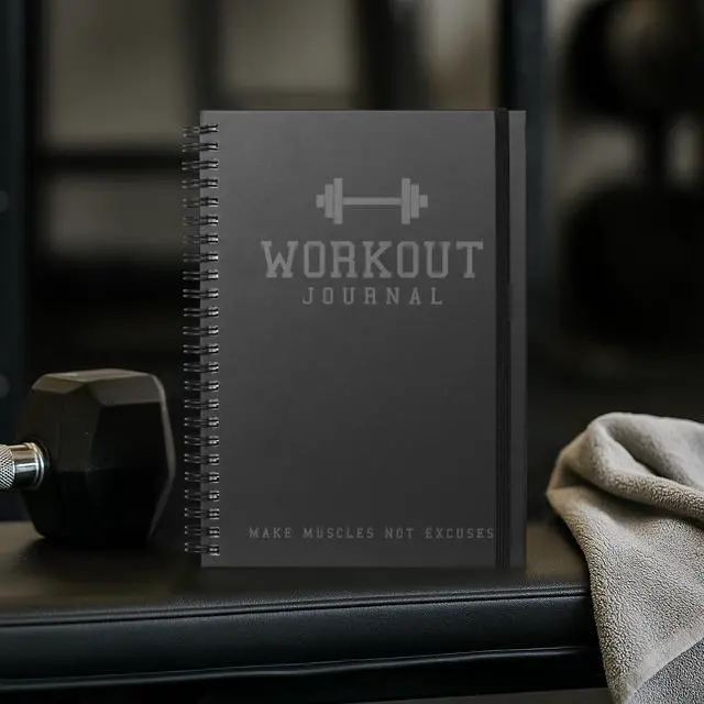 Alt view image 4 of 7 - Ultimate Workout Journal - Complete Fitness Training Planner for Men and Women - Track PRs, Build Muscle & Dominate Your Workouts - Essential Gym Gear Accessories for Serious Weight Lifters