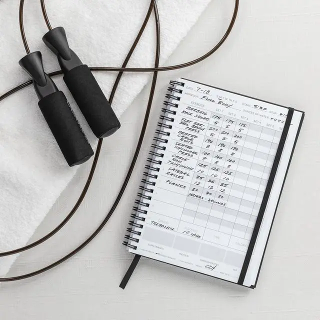 Alt view image 7 of 7 - Ultimate Workout Journal - Complete Fitness Training Planner for Men and Women - Track PRs, Build Muscle & Dominate Your Workouts - Essential Gym Gear Accessories for Serious Weight Lifters