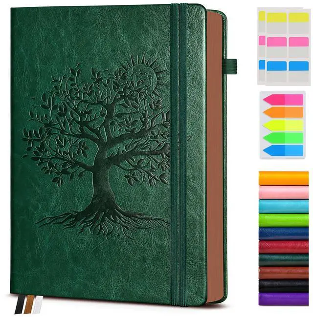 Main image of Vintage Leather Journal with 300 Numbered Pages,A4 Lined Journal for Men Women,Daily Journals for Writing,College Ruled Notebook for Work,School,Note taking,Travel Diary,Large (8.5" X 11.3")