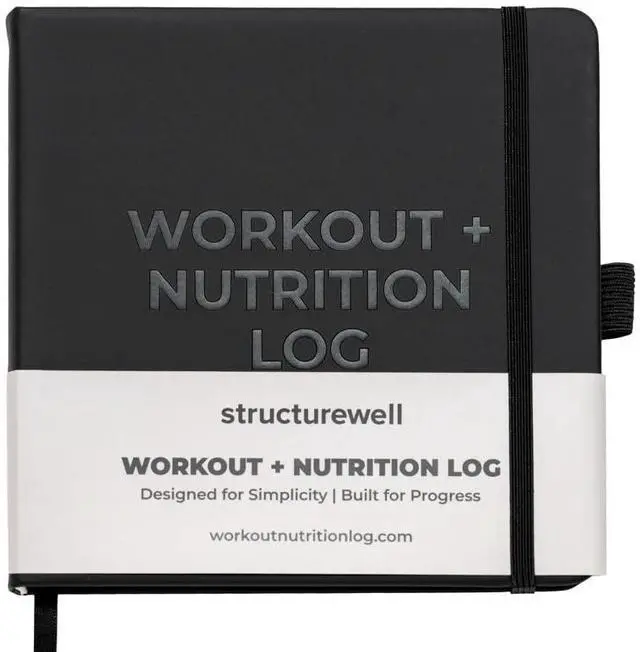 Main image of Workout + Nutrition Log 12 Week Fitness Tracker, Workout Log Book, Gym Planner, and Food Journal for Men & Women | Daily Exercise, Diet, Weightlifting, and Nutrition Log