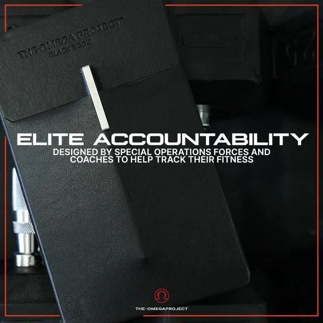 Alt view image 4 of 6 - Project Black Book Training Journal Tactical Fitness Planner Designed by U.S. Special Operations Forces
