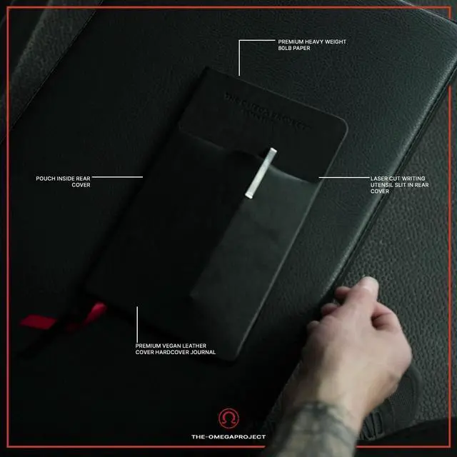 Alt view image 5 of 6 - Project Black Book Training Journal Tactical Fitness Planner Designed by U.S. Special Operations Forces