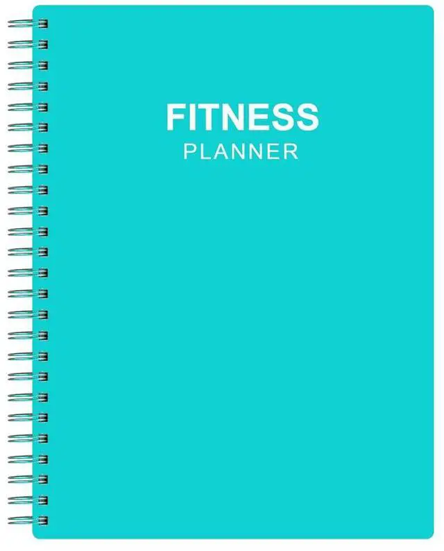 Main image of Fitness Planner for Women & Men - A5 Workout Log Book/Exercise Log to Track Weight Loss, Gym, Bodybuilding Progress - Daily Health & Wellness Journal, 5.8X8.25 In Workout Book