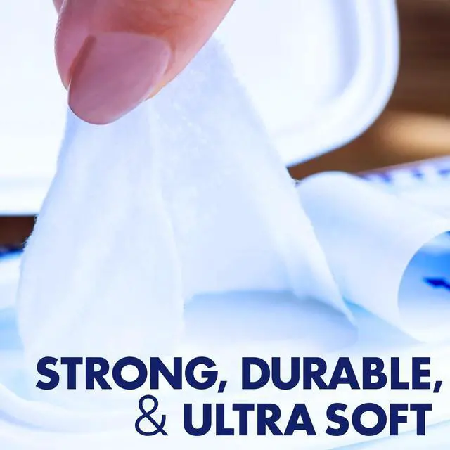 Alt view image 6 of 7 - Adult Bathing Wipes - Oversized No Rinse Bath Wipes with Moisturizers, Hospital Grade Daily Cleansing Disposable Washcloths for Fragile Skin, XL 7.5 x 12.5 - 48 Count, 2 Pack