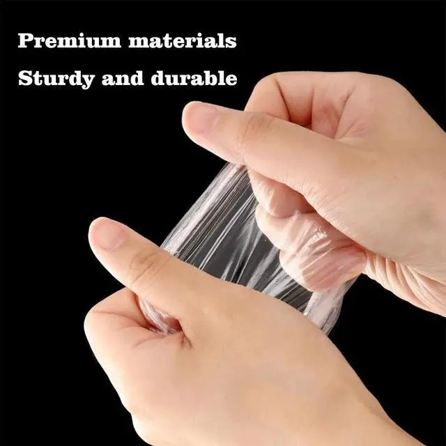 Alt view image 4 of 7 - 400 Pack Disposable Waterproof Ear Covers, Little Shower Caps Hair Dye Ear Protectors for Shower, Swimming & Hair Dye - Elastic Clear Plastic Small Caps for Salon, Bathing, Travel, Adults & Daily Use