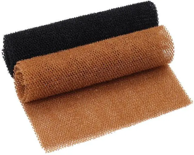Main image of 2 Pcs African Exfoliating Net, Fengek 31.5 Inch African Long Body Net Sponges Skin Back Scrubber for Daily Shower Bathing Exfoliating (Multicolor 4)