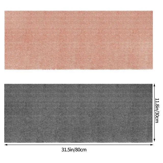 Alt view image 2 of 7 - 2 Pcs African Exfoliating Net, Fengek 31.5 Inch African Long Body Net Sponges Skin Back Scrubber for Daily Shower Bathing Exfoliating (Multicolor 4)