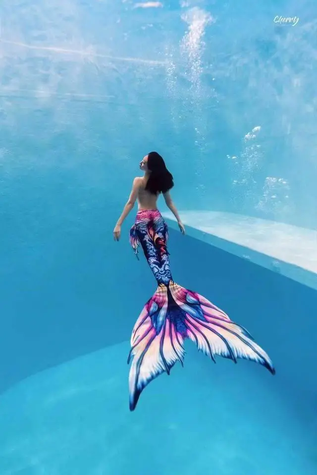 Alt view image 5 of 5 - Princess Costume Adult Women Men Bikini No Flipper Beach Costumes Swimsuits