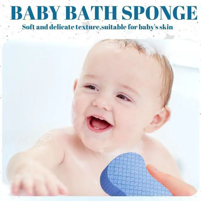 Alt view image 6 of 7 - 4Pcs Magic Exfoliating Bath Sponge, Advanced 3D Exfoliating Body Scrubber for Shower and Bath, Reusable Handheld Shower Brush Remover Dead Skin for Adults Women Men