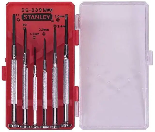 Main image of Screwdriver Set, Jewellers Precision, 6-Piece (66-039)