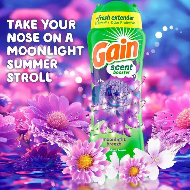 Alt view image 3 of 7 - In-Wash Laundry Scent Booster Beads Long-Lasting Fresh Scent Beads All Day Freshness and Odor Protection, Moonlight Breeze Scent, 24 oz (Packaging May Vary)