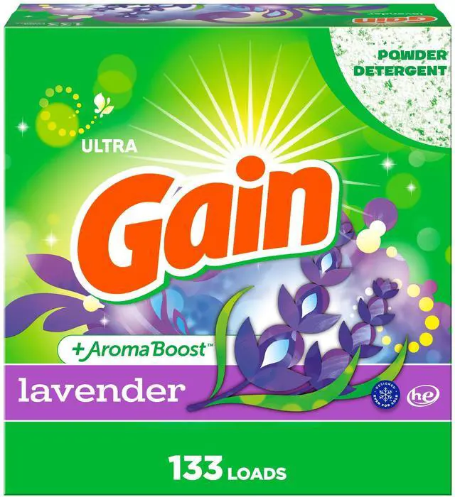 Main image of Powder Laundry Detergent, Lavender Scent, 133 Loads, 123 OZ
